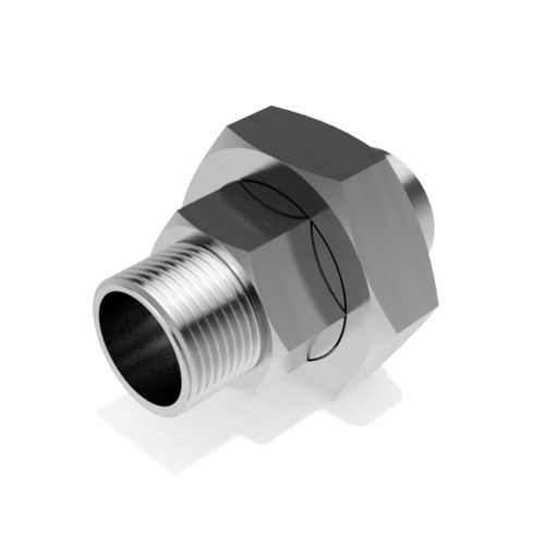 Union DIN welding end x BSP (DIN259) male - 3D CAD download file