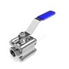 Three piece manual ball valve - BSP (DIN259) female - 3D CAD download file
