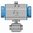 3 Piece pneumatic ball valve - DIN buttweld ends - 3D CAD download file