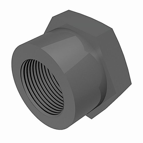 End cap PVC-U - BSP female - 3D CAD download file