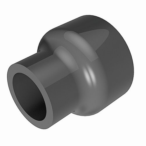 Reducing socket PVC-U - socket ends - 3D CAD download file