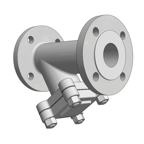 DIN-EN Flanged Y-Type Strainers (24 CAD files)