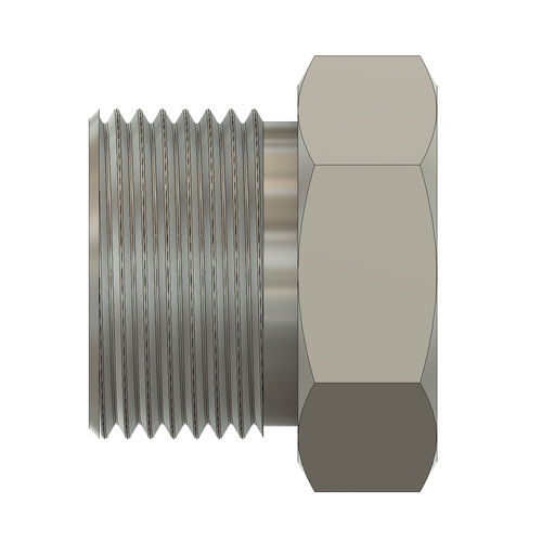 Hexagon Head Plugs Male BSP thread (11 CAD Files)