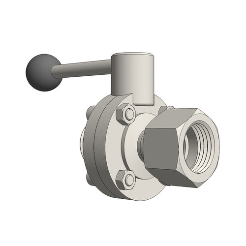BS4825_Hygienic Butterfly Valves IDF FxM (12 CAD Files)