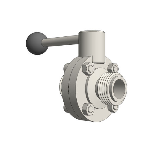 BS4825_Hygienic Butterfly Valves IDF MxM (12 CAD Files)