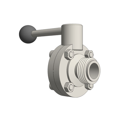 BS4825_Hygienic Butterfly Valves IDF MxWeld (12 CAD Files)